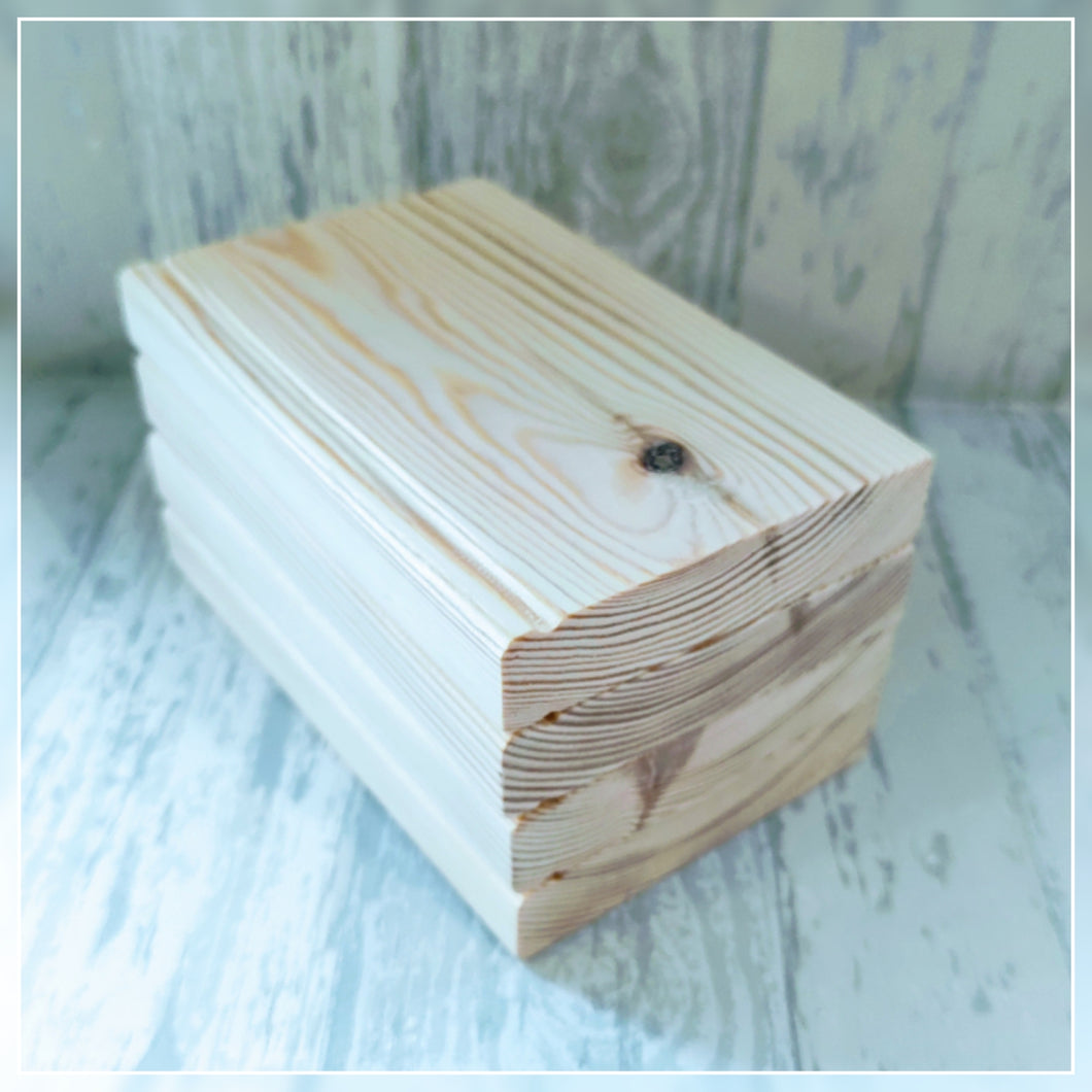 AVAILABLE NOW!! BOOK Craft Blank Pine Wood (150 x 95mm)