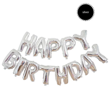 Load image into Gallery viewer, Happy Birthday Foil Banner 16&quot;
