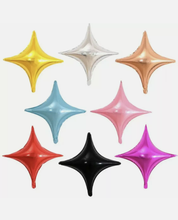 Load image into Gallery viewer, 10&quot; Four Point Stars (10/pack)
