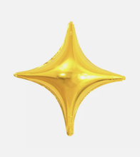 Load image into Gallery viewer, 10&quot; Four Point Stars (10/pack)
