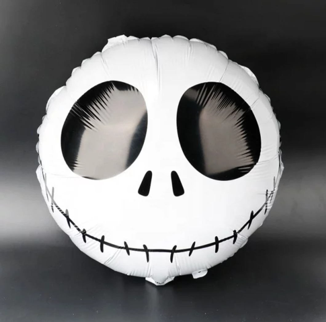 Halloween Junior Shape Foils (3/pack) JACK SKULL 18