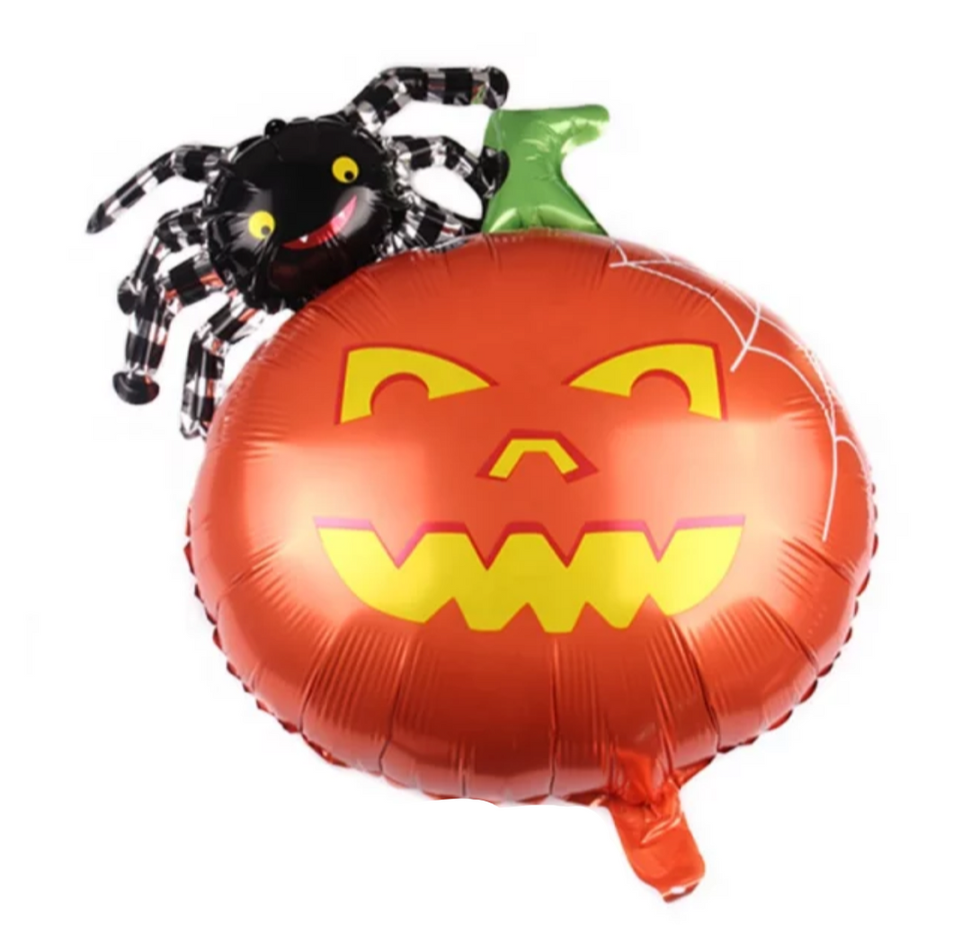 Halloween Junior Shape Foils (3/pack) PUMPKIN/SPIDER